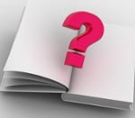 Book with question mark