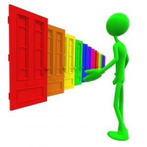 Which door will you choose