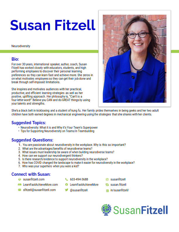 Top Neurodiversity at Work Speaker